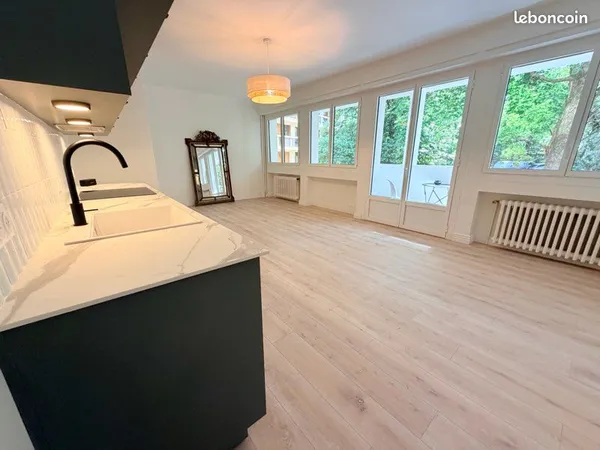 Bel appartement T3 de 60 m2 entièrement rénové quartier côte pavée
