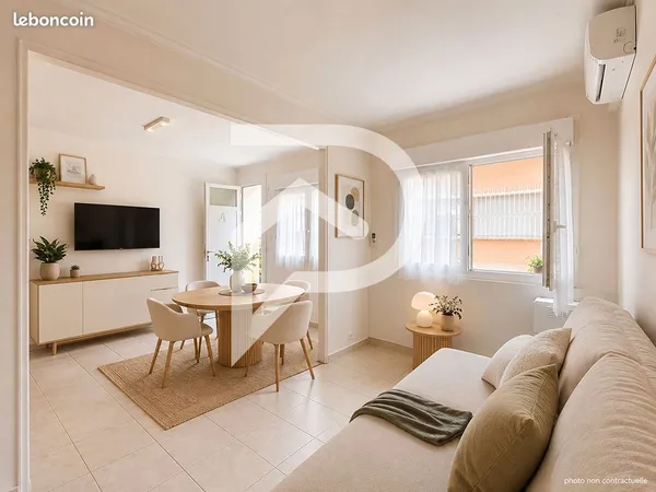 Appartement 2 pièces 38 m²