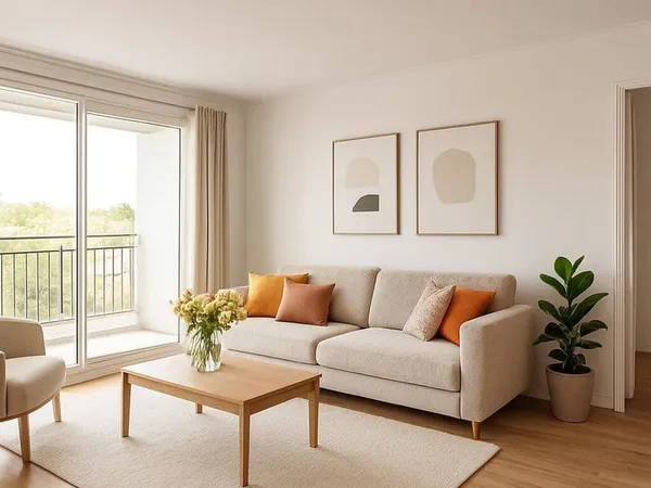Appartement 3 pièces 64 m²
