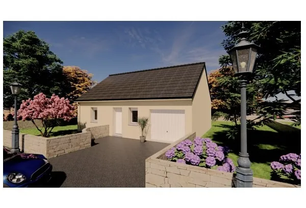 Maison 3 pièces 55 m²