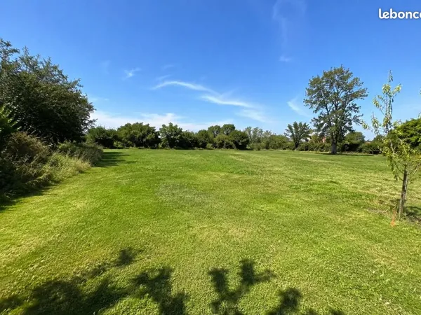 Terrain 458 m² Villedoux