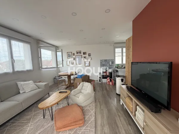 Appartement à louer de 2 pièces de 48.6 m²