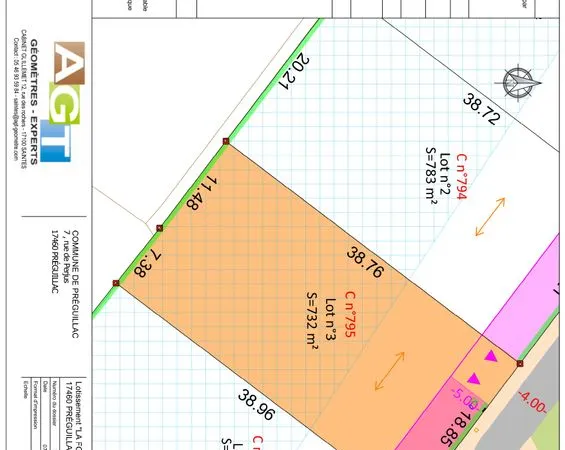 Vente de terrain à construire