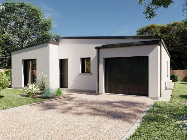 Projet de construction d'une maison 78.11 m² avec terrain à VAL-D'IZE (35)
