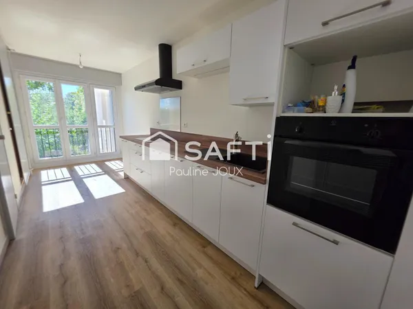 Appartement renové type F3 avec cave et garage