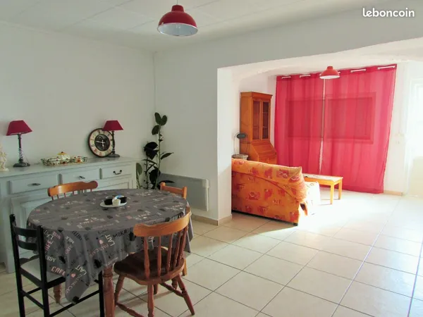 Maison mitoyenne meublé de 87m2