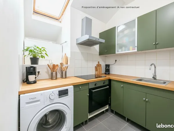 Appartement 2 pièces 43 m²