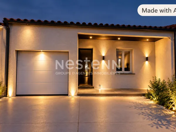 Maison T3 de 2025 de 73 m2 avec garage à Marquixanes