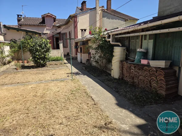 Toulousaine avec jardin et dépendances!
