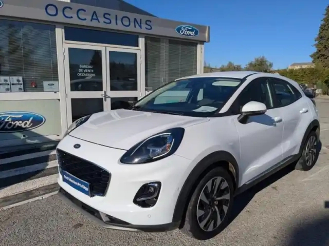 Ford Puma 1.0 flexifuel e85 éthanol 125ch s&amp;s mhev titanium