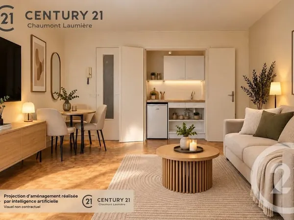 Studio 1 pièce 20 m²