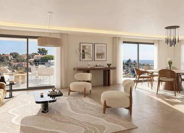 Appartements neufs à Antibes Saint-Jean avec vue mer et terrasses...