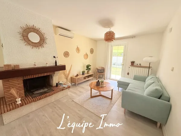 Maison T5 - 107 m2 - Jardin 445 m2 - Garage - Véranda- Jacuz