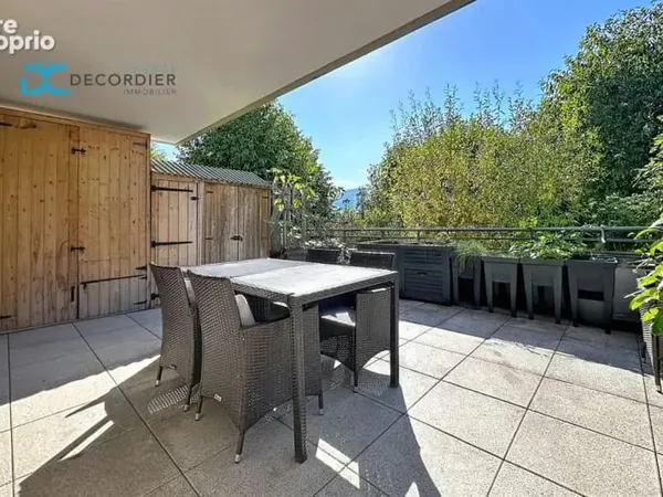 Appartement t3 avec terrasse et garage à vendre à sciez