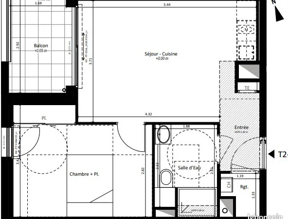 Appartement T2