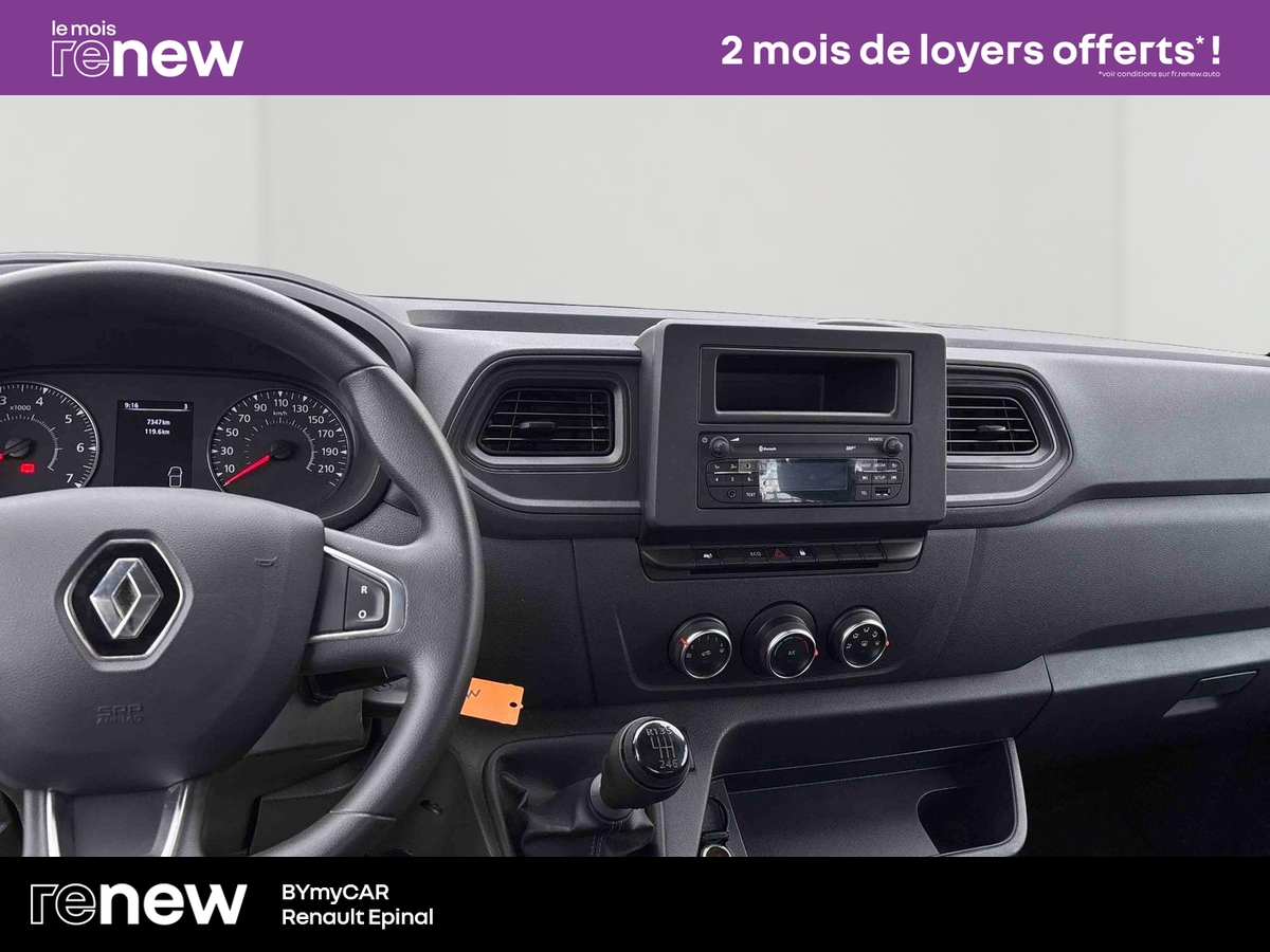 Renault MASTER CC PROP RJ3500 L2 PAFC BLUE DCI 130 EURO VI — photo 9