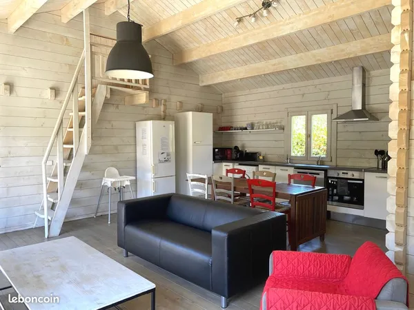 Chalet meublé 70 m² avec piscine privative - Novembre à juin - Sallertaine / Challans