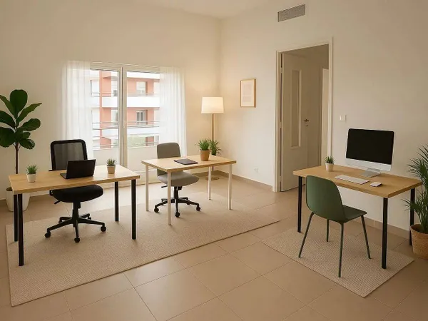 Bureau 4 pièces 65 m²