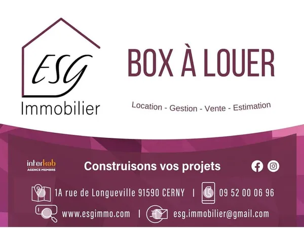 Garage et parking Location Cerny 120€
