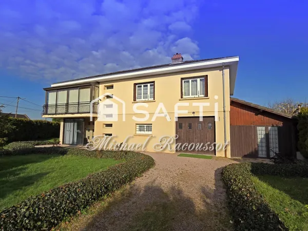 BLANZY - Maison familiale de 165 m² sur un terrain de 1 398 m²