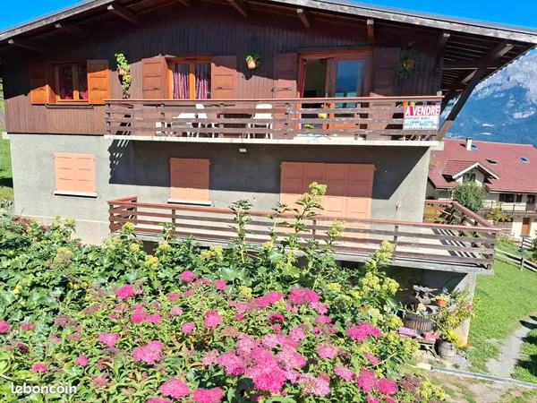 Vente appartement dans chalet 2 logements