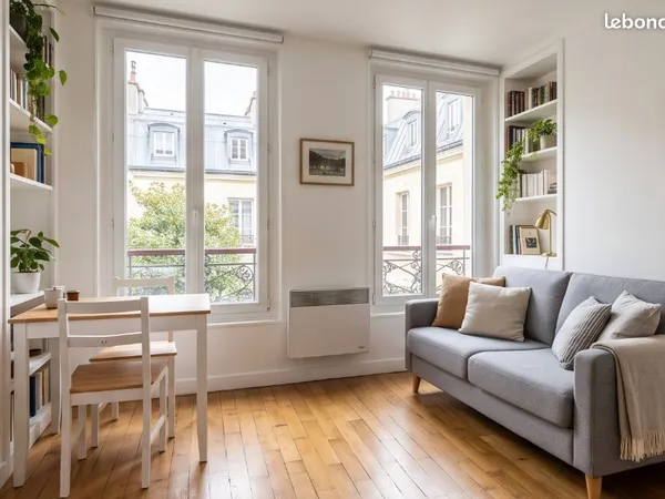 Charmant studio meublé 20 m² - Paris 11e (Métro Voltaire / Charonne)