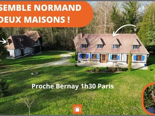 Un coin de paradis en pleine nature dans l'Eure