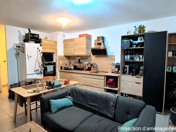 T3 PMR lumineux grand balcon vue Sevre nantaise Quartier Pi