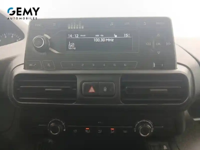Peugeot Partner fourgon standard 650 kg bluehdi 75 bvm5 — photo 14