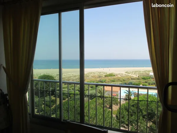 Appartement Port Leucate vue mer et piscine