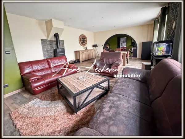 Maison semi plain-pied 4 chambres. BAUVIN