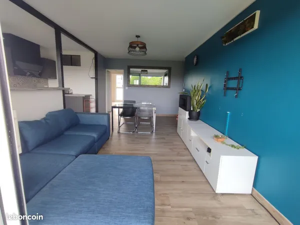 Mérignac - T3 meublé 62m² - 2 chambres - Parking - Ascenseur