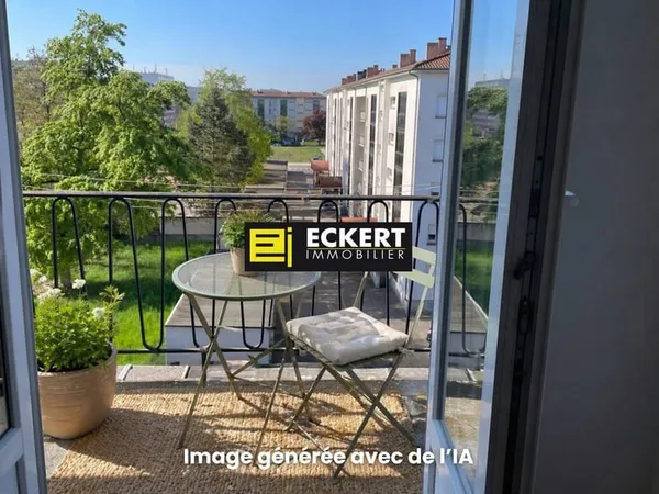 APPARTEMENT 3P EN DERNIER ÉTAGE