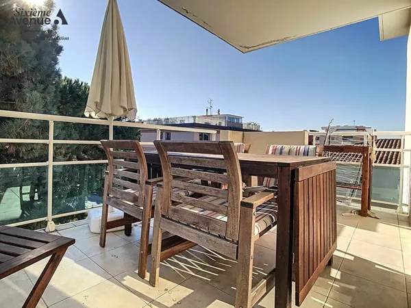 Cagnes-sur-mer - VESPINS 3 pièces meublé 57,49m² - terrasse - garage