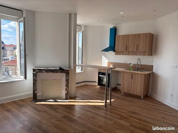 Appartement rénové hôpital central