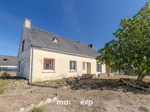 Erdeven, plain-pied à rénover à 3 km de l'océan