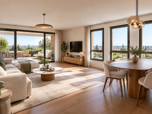 Appartement 3 pièces 60 m²