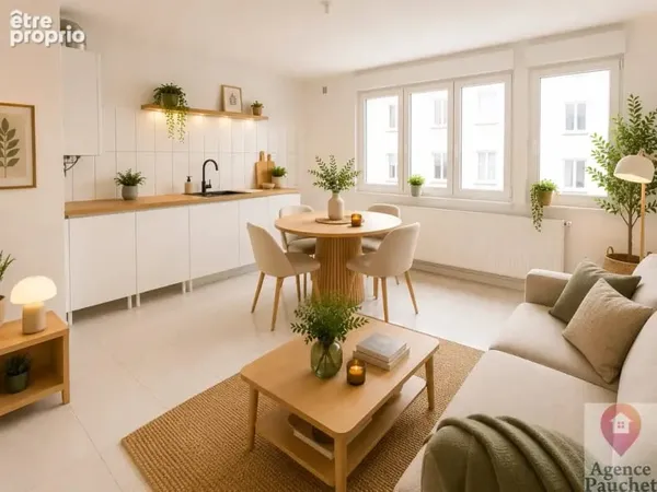 T3 rénové avec garage Aucun travaux à prévoir Idéal premier achat ou investissement locatif