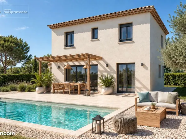 Projet de construction d'une maison 105 m² avec terrain à LA GAUDE (06)