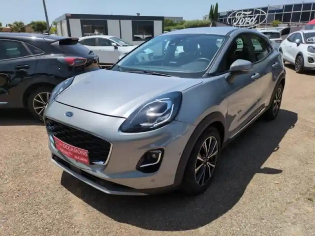 Ford Puma 1.0 flexifuel 125ch s&amp;s mhev titanium business — photo 1