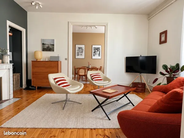 Appartement T4 de caractère - 102 m² - Lumineux et traversant - Clermont-Ferrand