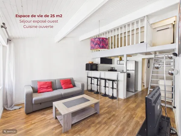 Vends studio - 30.61 m² - 2 pièces, 1 chambre - Ajaccio 20000