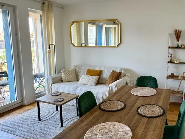 T3 meublé rénové - 60m² - Centre-ville / Mer à 5 min