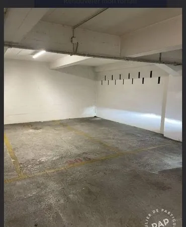 Double place de parking montrouge