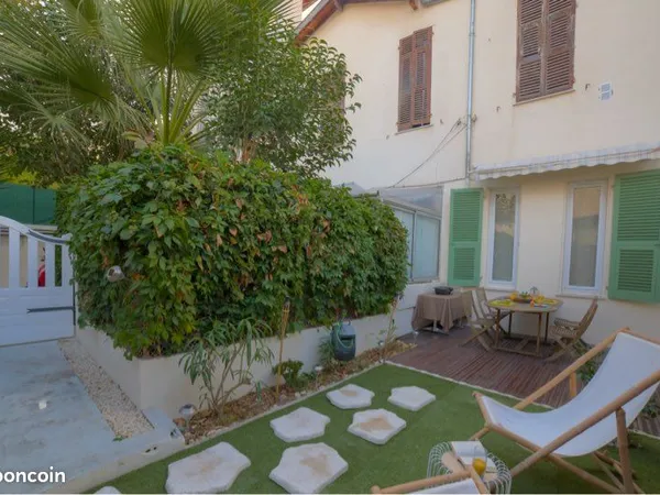 Rare 2P 45m2+30m2, Jardin privatif, Climatisé et au calme, Chambrun