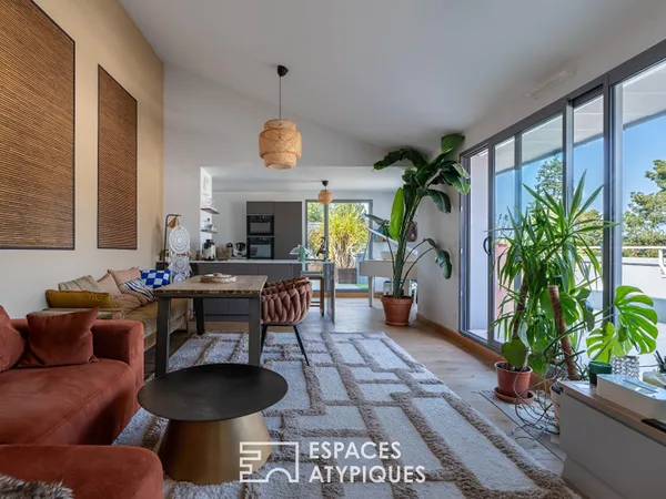 Penthouse et sa terrasse de 70 m2 sur la cime des arbres