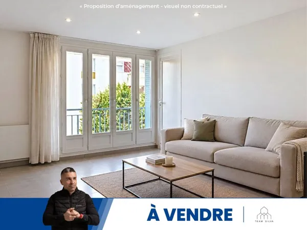 Appartement 3 pièces 64 m²