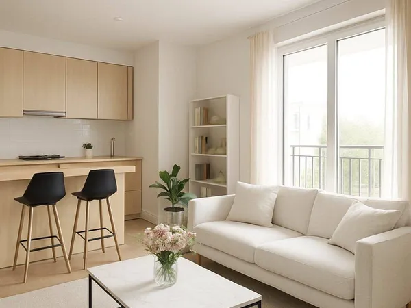 Appartement 2 pièces 45 m²