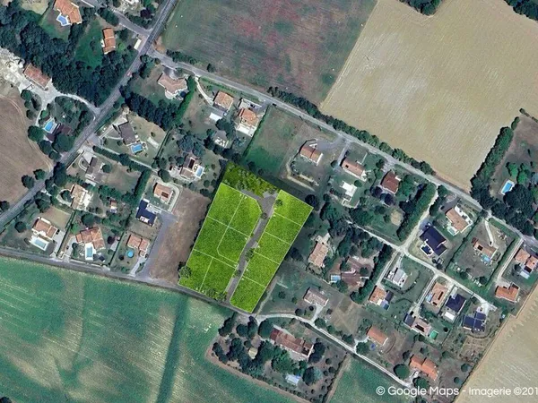 Terrain constructible 804 m²