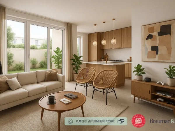 5 PIÈCES de 126m² offrant 277m² de surface privative + PKG(s)